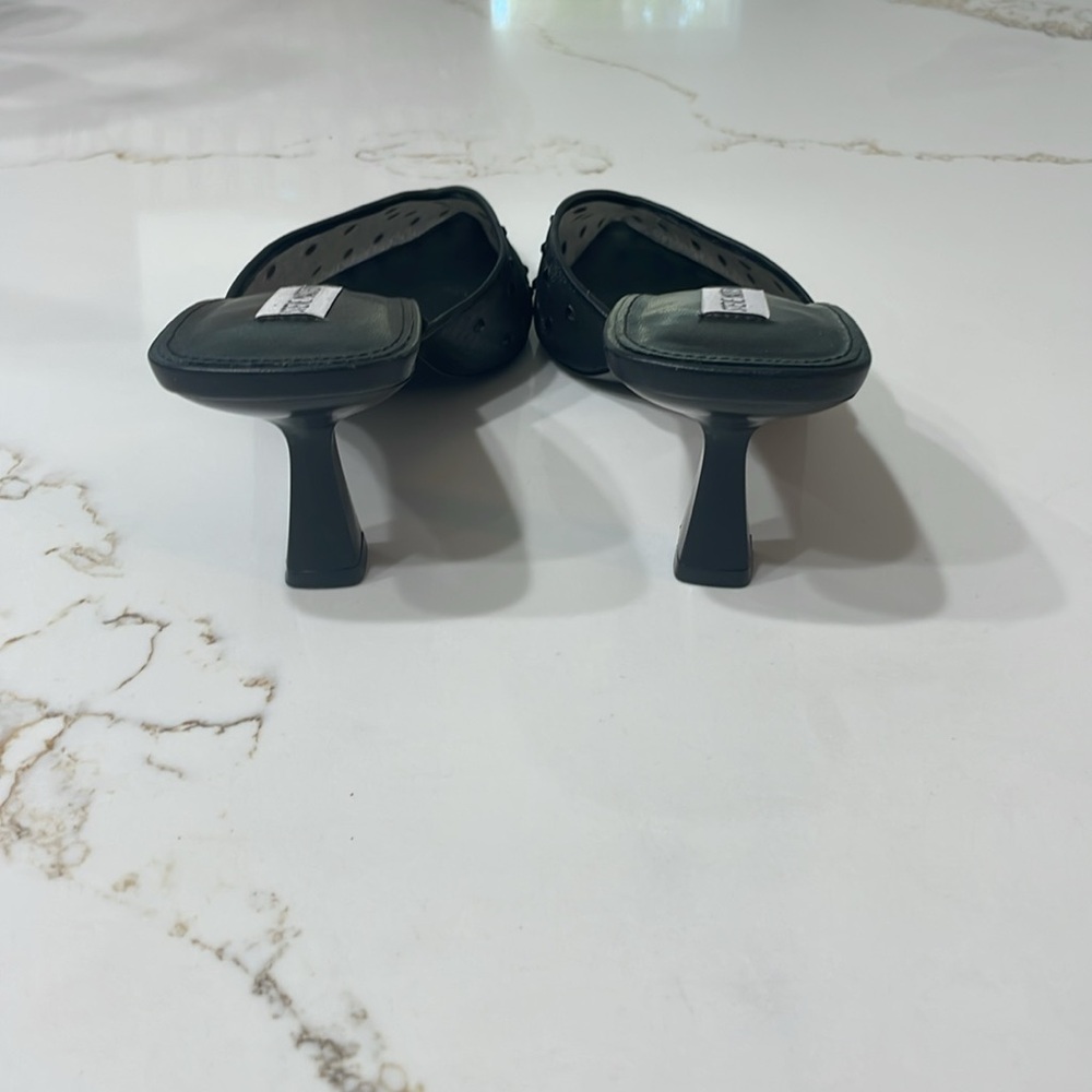 Steve Madden Black Mod Crystal Embellished Mule | 9M - Picture 3 of 6